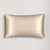 A PureCare Pure Silk Pillowcase for hair and skin care on a white background.